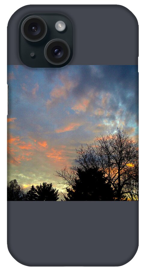 Colorful Sky iPhone Case featuring the photograph Glory in the Sky by Frank J Casella