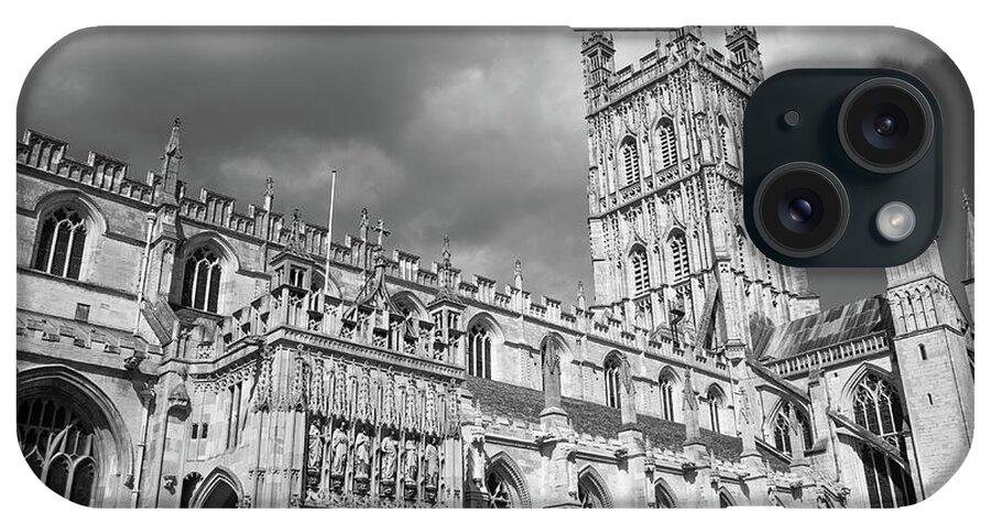 Britain iPhone Case featuring the photograph Gloucester Cathedral, UK by Seeables Visual Arts