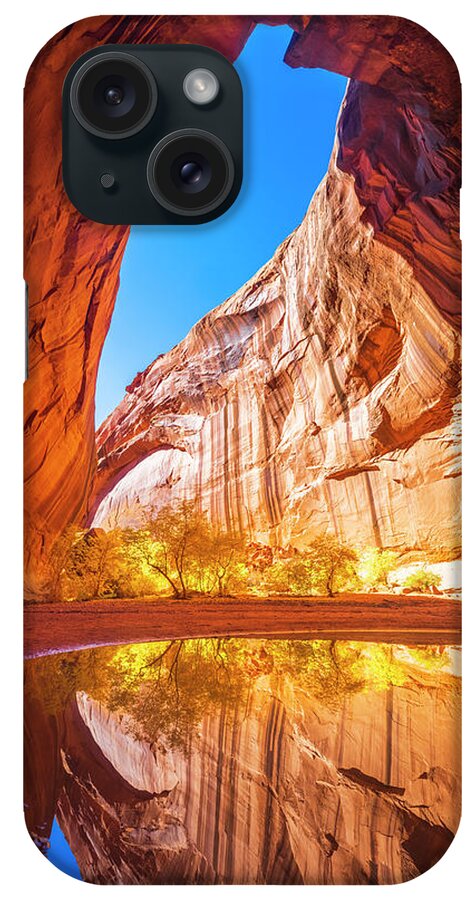 Utah iPhone Case featuring the photograph Golden Cathedral Cove by Wasatch Light
