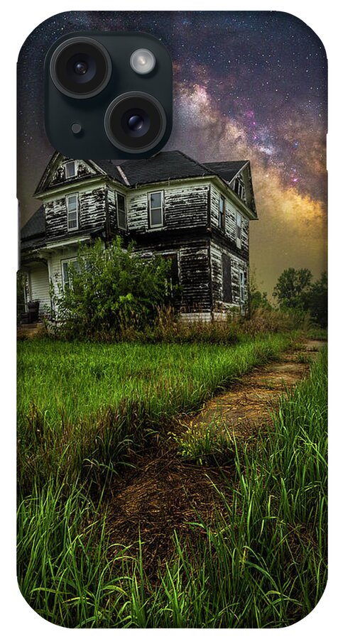 Sad iPhone Case featuring the photograph Gone Away by Aaron J Groen