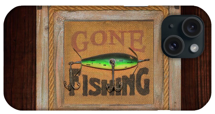 Fishing iPhone Case featuring the photograph Gone Fishing-1 by John Kirkland