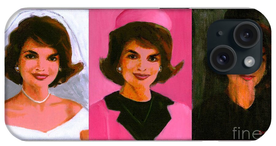 Jackie Kennedy iPhone Case featuring the painting Good and Lovely Camelot Poster by Candace Lovely