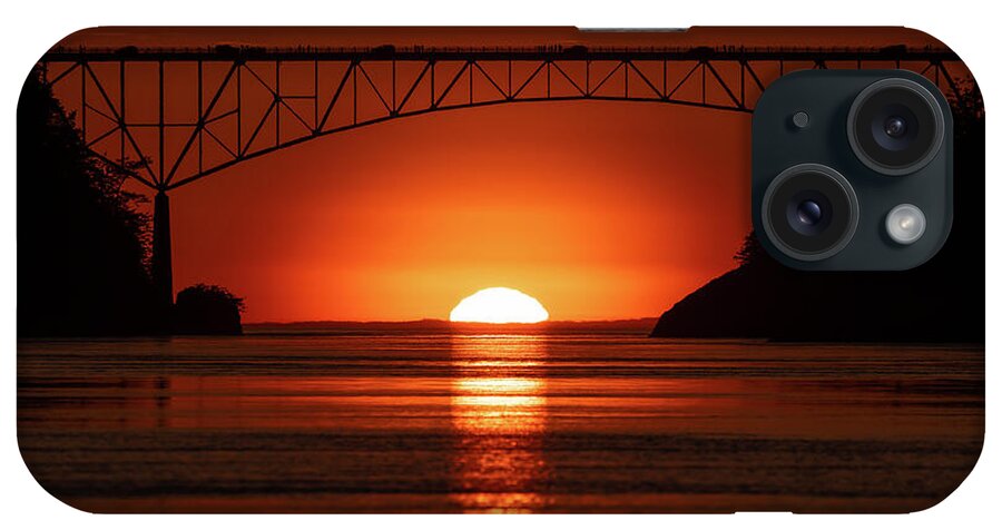 Bridge iPhone Case featuring the photograph Goodnight by Gary Skiff