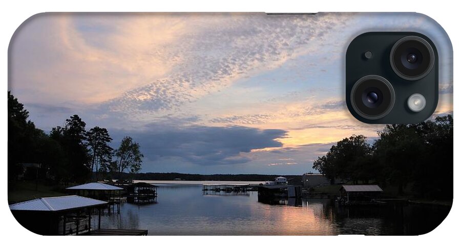 Lake iPhone Case featuring the photograph Goose Rejoice Sunrise by Ed Williams