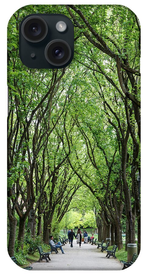 Landscape iPhone Case featuring the photograph Gothic Greenery by W Chris Fooshee
