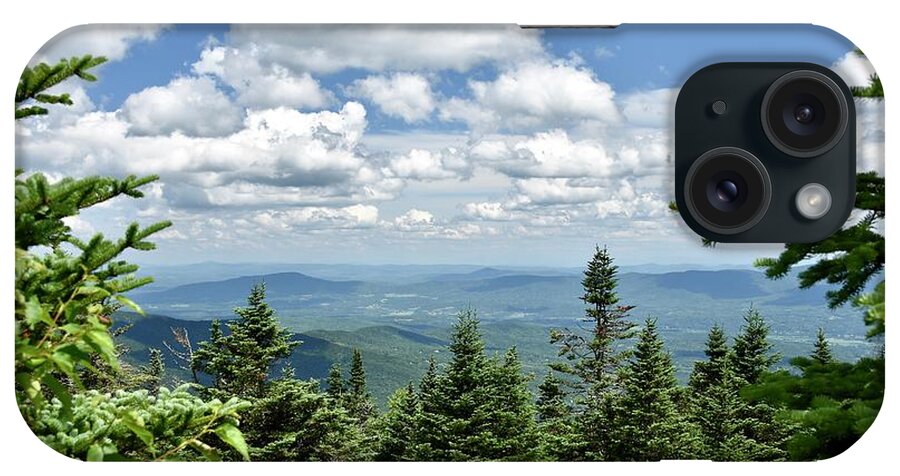 Landscape iPhone Case featuring the photograph Green Mountains by Monika Salvan
