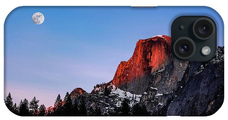  iPhone Case featuring the photograph Half Dome by Gary Johnson