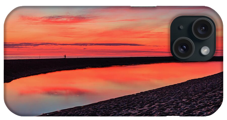 Seascape iPhone Case featuring the photograph Hanging Valley Sunrise by David Lee