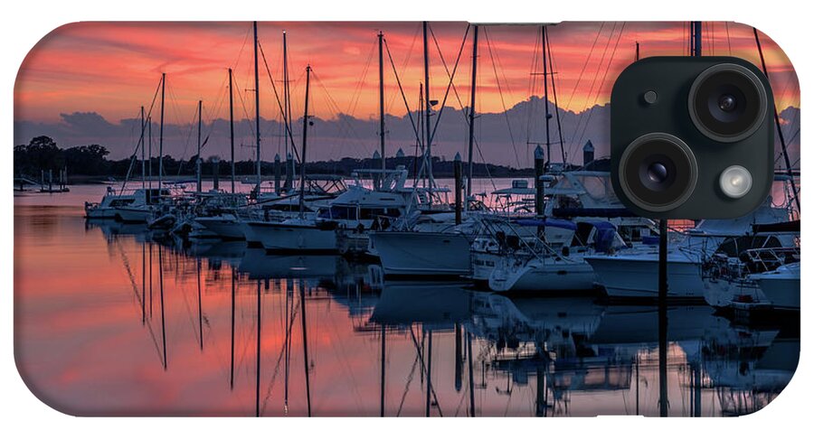 Georgia iPhone Case featuring the photograph Harbor Sunset by Eric Albright