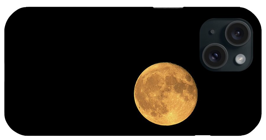 Moon iPhone Case featuring the photograph Harvest Moon Rising October 2020 by Sharon Talson