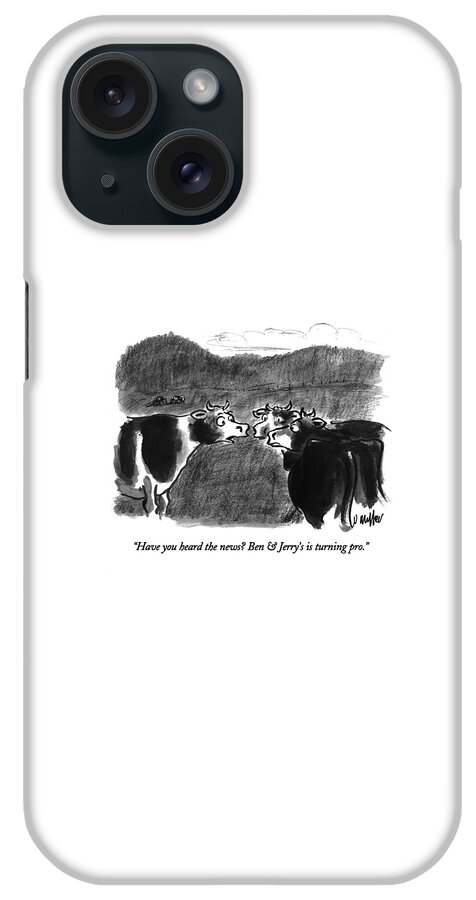 Have You Heard The News? iPhone Case