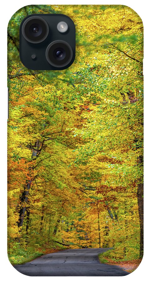 Devils Lake iPhone Case featuring the photograph Heading into the Fall by Sebastian Musial