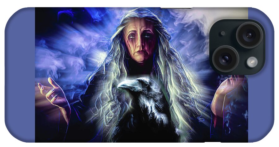 Hecate iPhone Case featuring the digital art Hecate 4 by Lisa Yount