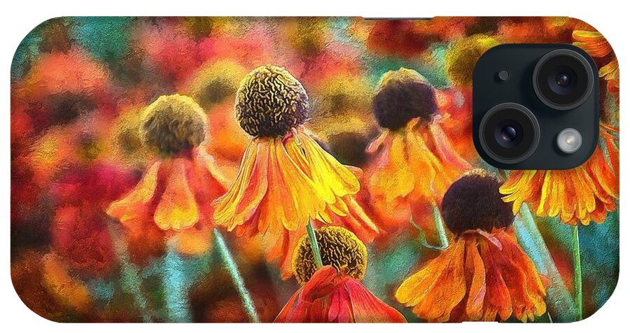 Helenium iPhone Case featuring the photograph Helenium Hula by Sea Change Vibes