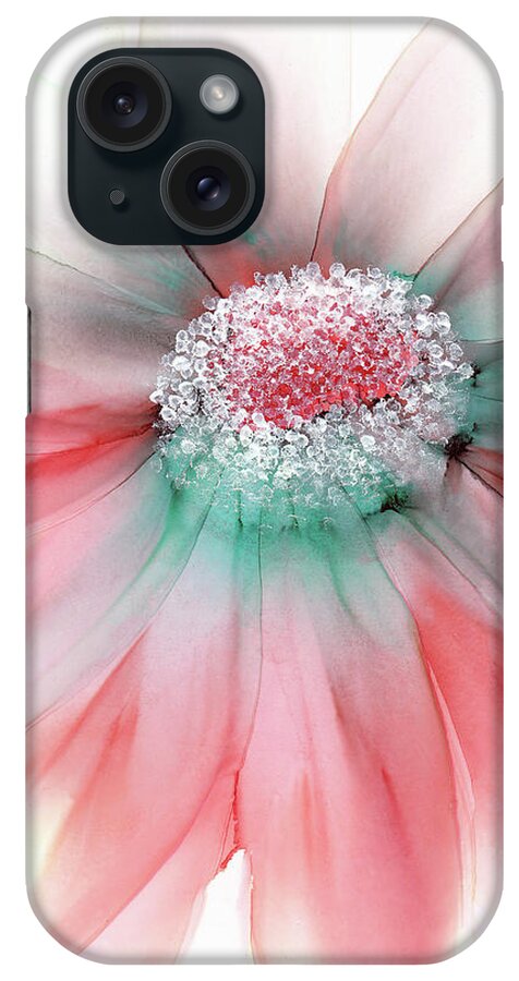 Flower iPhone Case featuring the painting Hello In There by Kimberly Deene Langlois