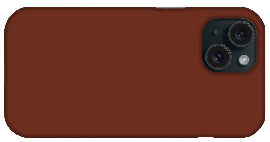 Hereford Cow Brown iPhone Case featuring the digital art Hereford Cow Brown by TintoDesigns