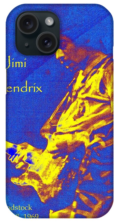 Jimi Hendrix iPhone Case featuring the digital art Hey Joe by Larry Beat