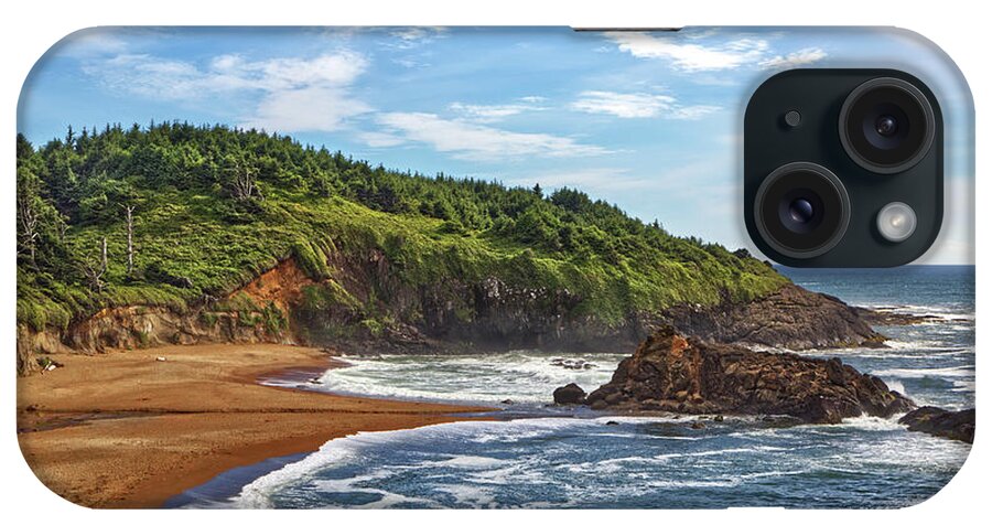 Coast iPhone Case featuring the photograph Hidden Beach by Loyd Towe Photography