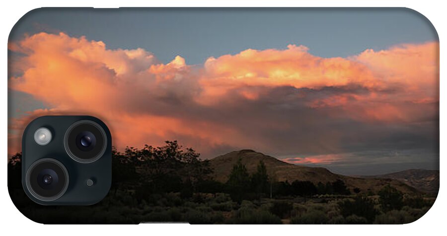 Sunset iPhone Case featuring the photograph High Desert Skies 6 by Ron Long Ltd Photography