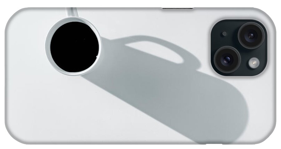 Casting iPhone Case featuring the photograph High Key Coffee Cup Photo by Charles Floyd