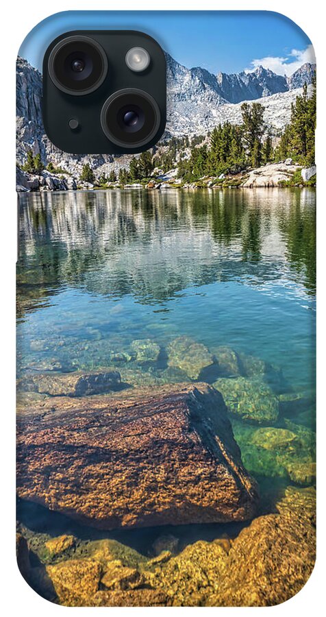 California iPhone Case featuring the photograph High Sierra Lake by Martin Gollery