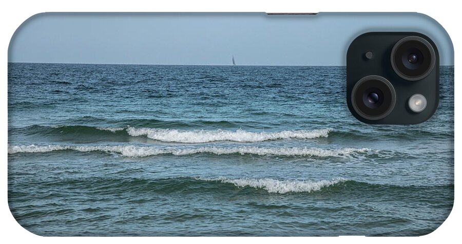 4723 iPhone Case featuring the photograph High Tide at the beach by FineArtRoyal Joshua Mimbs
