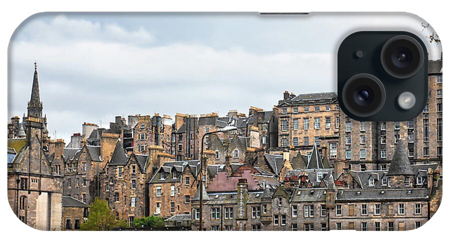 Scotland iPhone Case featuring the photograph Hilly Skyline of Edinburgh by Lexa Harpell