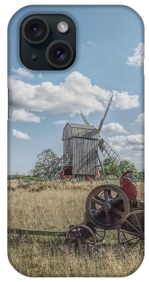 Windmill iPhone Case featuring the photograph Himmelsberga windmill by Elaine Berger