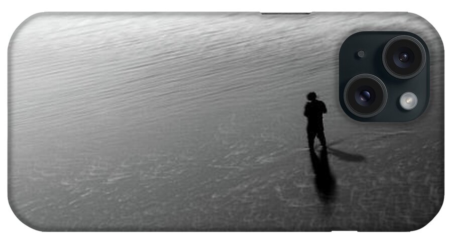  Sea iPhone Case featuring the photograph Hiro onoda by Frederic Bourrigaud