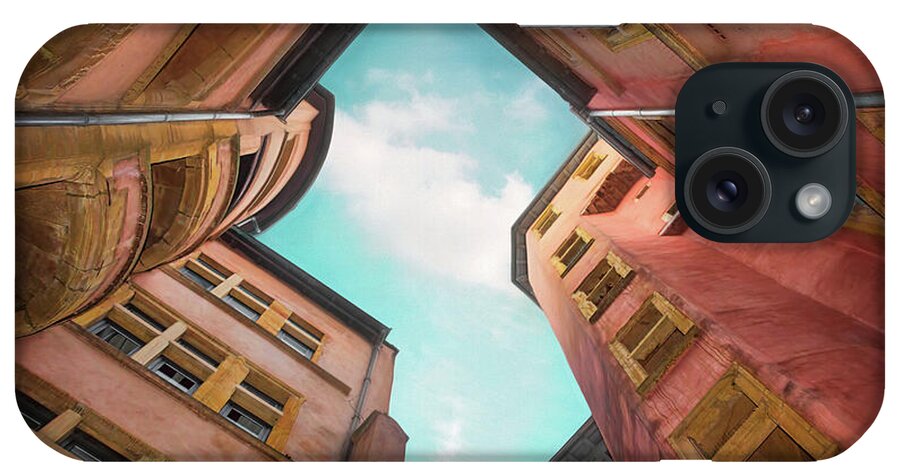 Lyon iPhone Case featuring the photograph Historic Traboule of Vieux Lyon France by Carol Japp