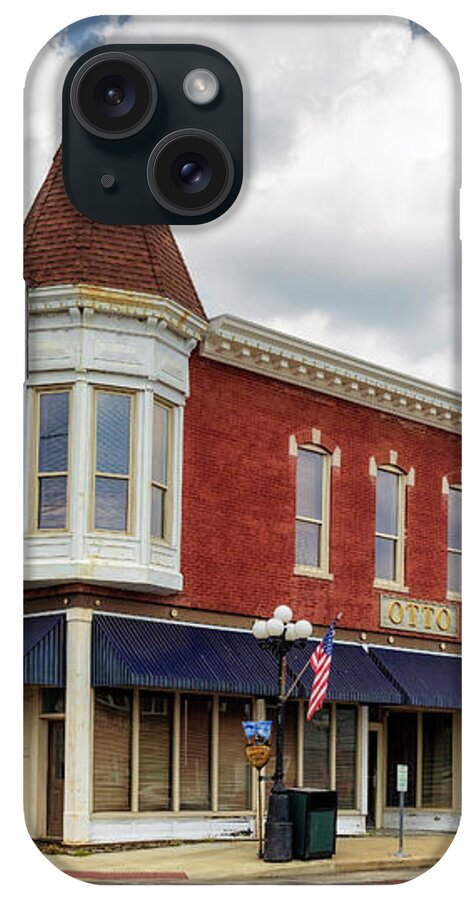Arcola Illinois iPhone Case featuring the photograph Historic Downtown Arcola, Illinois by Susan Rissi Tregoning