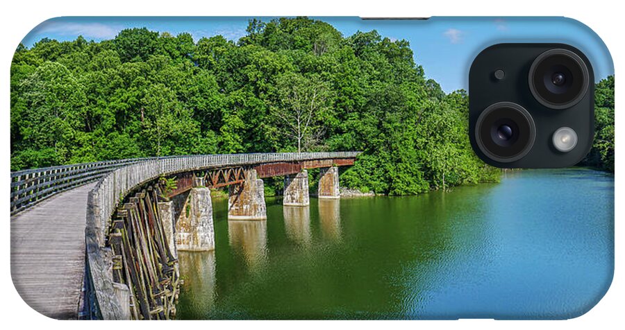 Holston River iPhone Case featuring the photograph Holston Blue by Dale R Carlson