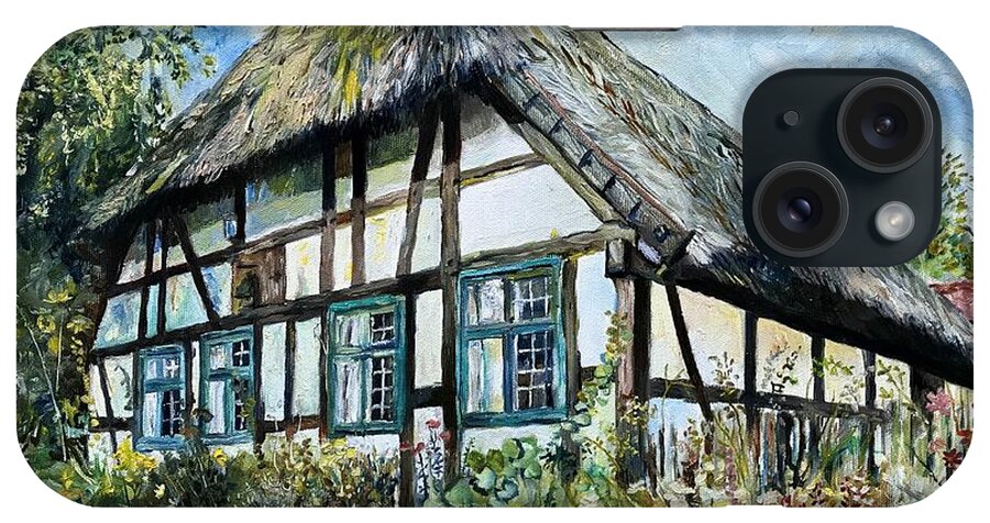 Home Sweet Home iPhone Case featuring the painting Home Sweet Home by Suzann Sines