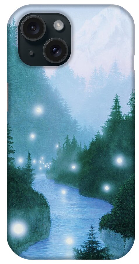 Homeward Travelers iPhone Case featuring the painting Homeward travelers by Gilbert Williams