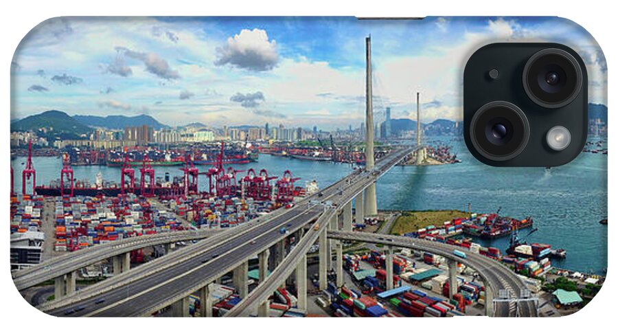Hong Kong iPhone Case featuring the photograph Hong Kong Bay by Bradley Morris