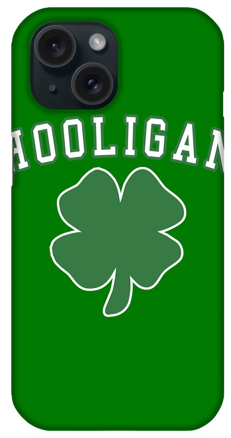 Funny iPhone Case featuring the digital art Hooligan by Flippin Sweet Gear