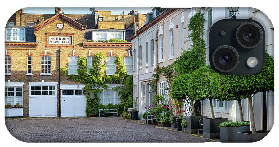 Horbury Mews iPhone Case featuring the photograph Horbury Mews Notting Hill London by Tim Gainey