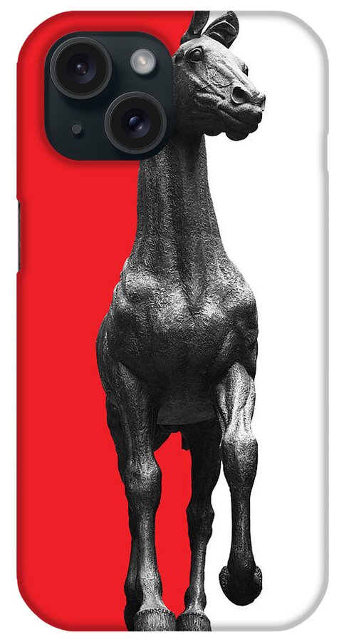 Horse Photographs iPhone Case featuring the digital art Horse 2 by David Davies