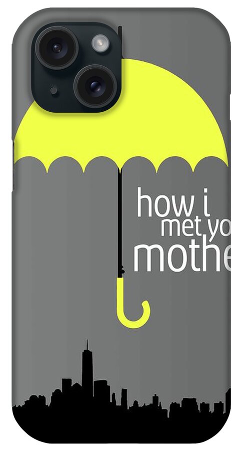 Canvas Prints iPhone Case featuring the digital art How I Met Your Mother Canvas, HIMYM Poster Canvas, Gift Canvas, Wall Art Canvas by Juan Harris