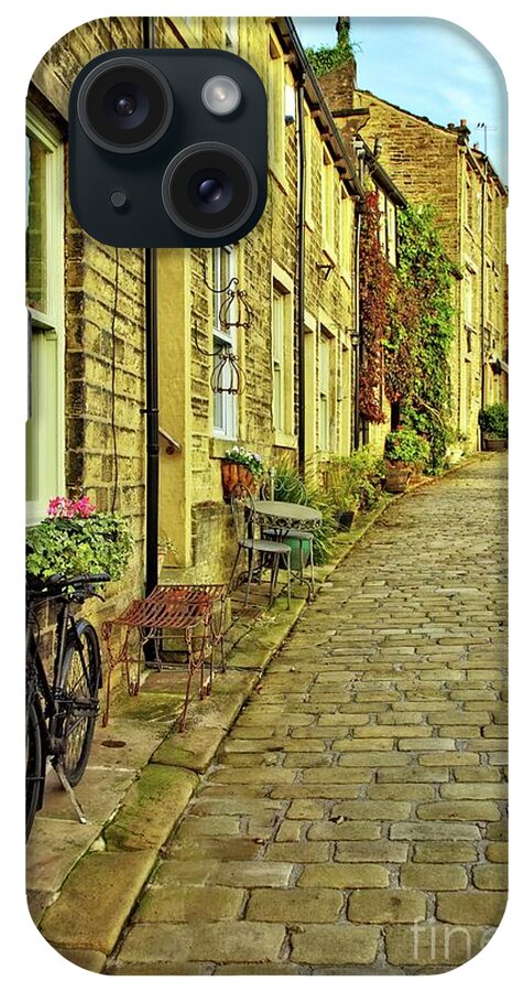 Howarth iPhone Case featuring the photograph Howarth, West Yorkshire. by David Birchall