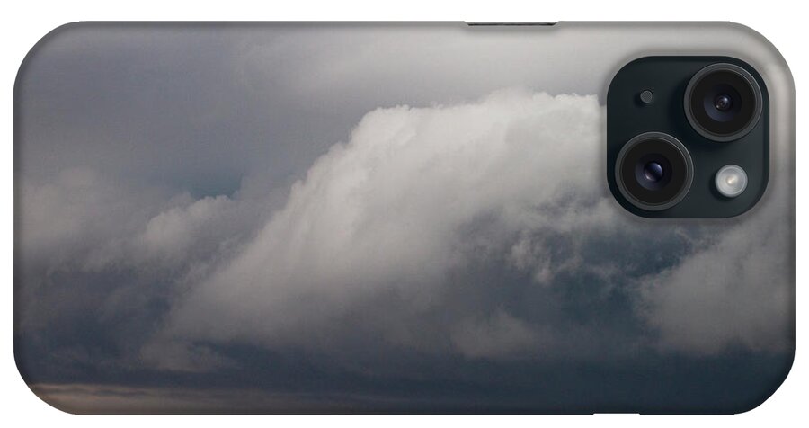 Nebraskasc iPhone Case featuring the photograph HP Thunder 011 by Dale Kaminski