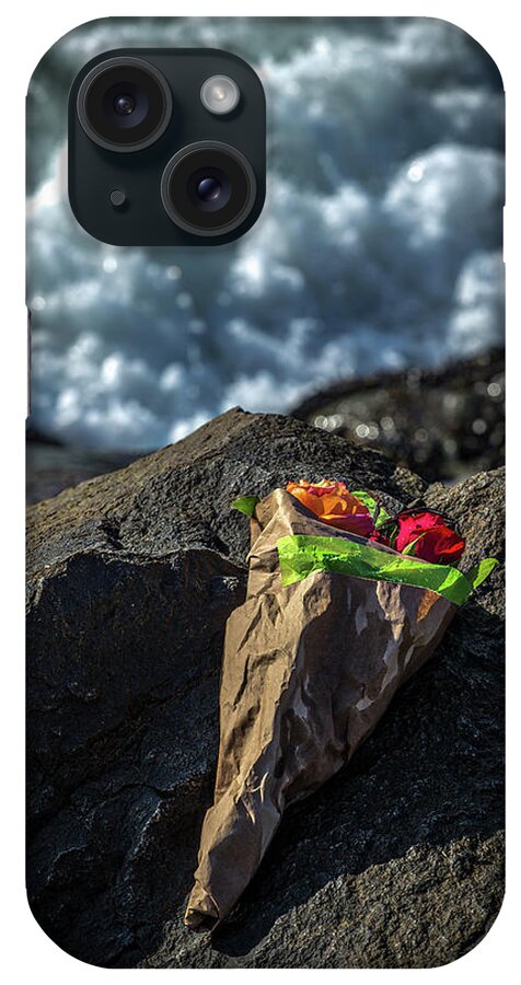 California iPhone Case featuring the photograph I Brought These For You You Never Came by Peter Tellone