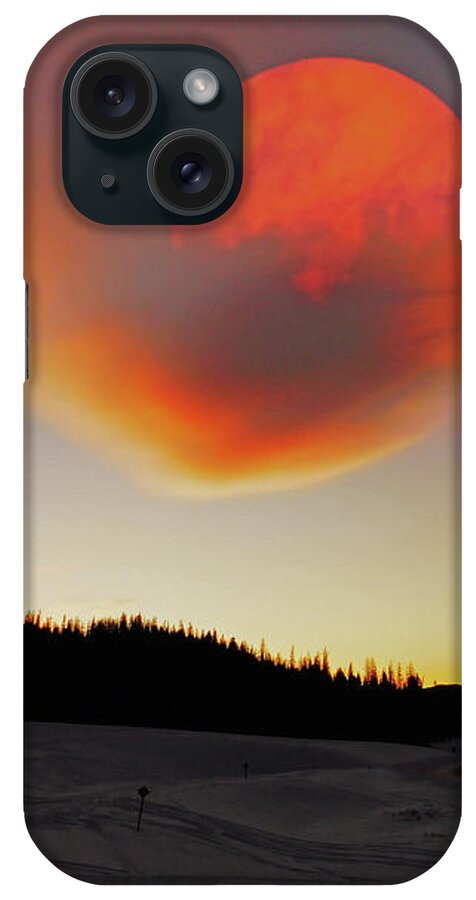 Sun iPhone Case featuring the photograph Ice and Fire by Carl Moore