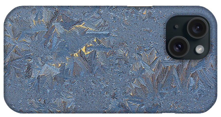 Focus Blend iPhone Case featuring the photograph Ice Feathers by James Covello