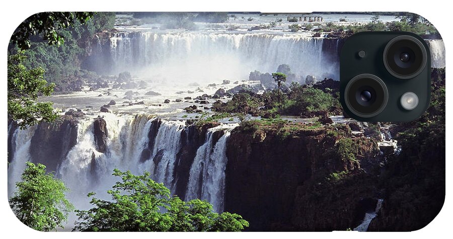 South America iPhone Case featuring the photograph Iguacu Waterfalls by Juergen Weiss