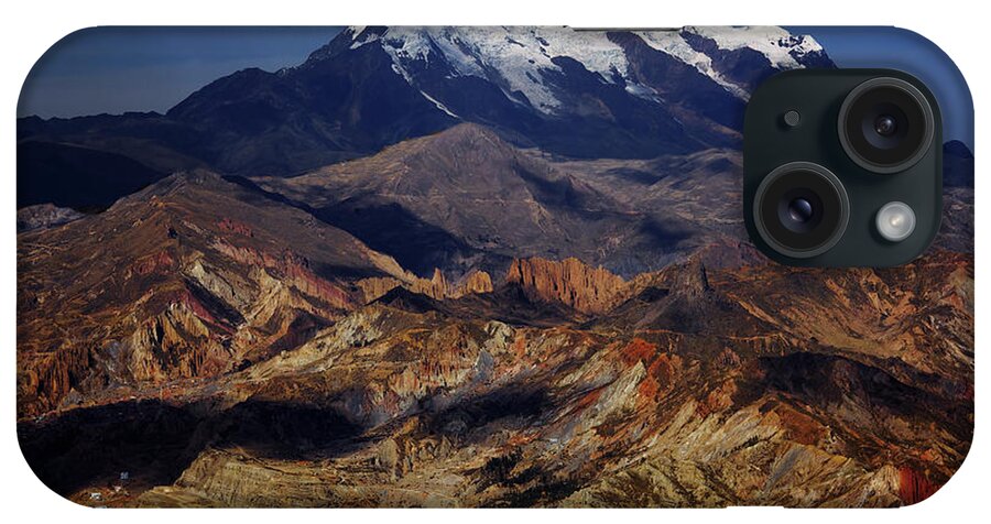 Illimani iPhone Case featuring the photograph Illimani by David Little-Smith