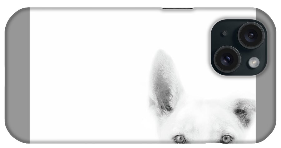 Dog iPhone 15 Case featuring the photograph I'm Listening by Ghostwinds Photography