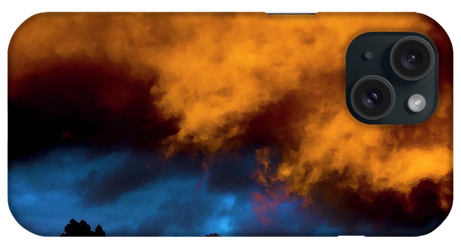 Sky On Fire iPhone Case featuring the photograph Sky on Fire by Rich Collins