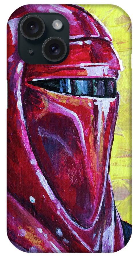 Star Wars iPhone Case featuring the painting Imperial Guard by Aaron Spong