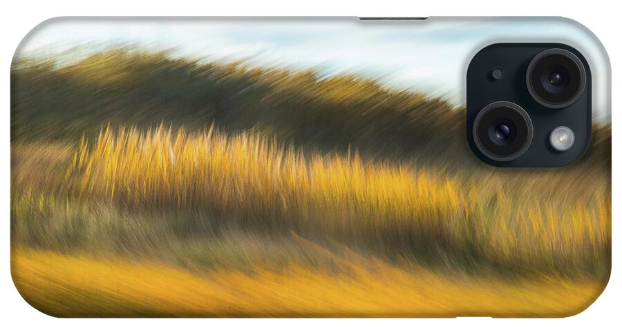 Abstracts iPhone Case featuring the photograph In Fields of Gold by Marilyn Cornwell